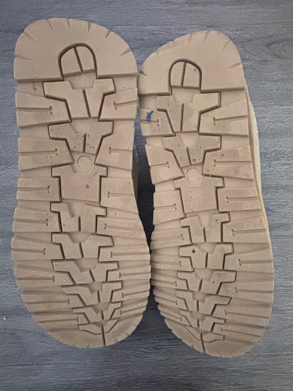 Women’s Cozy Slip-On Suede Mules in Tan - Picture 5 of 6